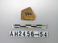 藏品(紅色細砂繩紋陶片)的圖片